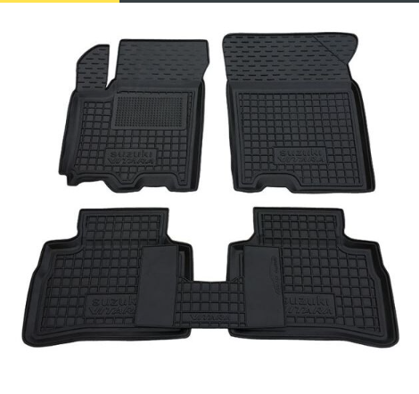 коврики салона Suzuki Vitara 2015->  борт 2,5см, с перемычкой