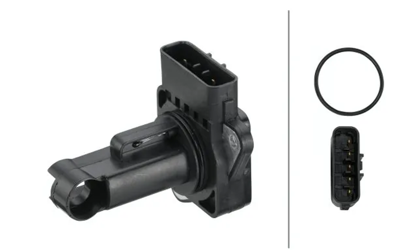 расходомер воздуха Toyota Avensis, Corolla, Land Cruiser, Rav 4 II, Yaris 1.0-4.3i 99->  (HELLA)