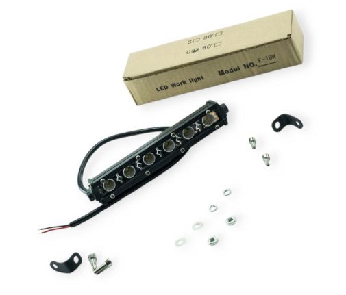 фара дополнительная LED  прямоуг. 180х28х45 (Д/В/Ш) 18W дальний 3030