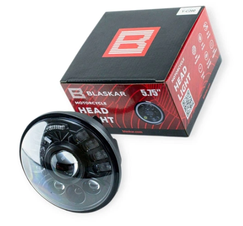 фара 2103-2106 LED (140мм 5,75") 60W + повороты с линз.