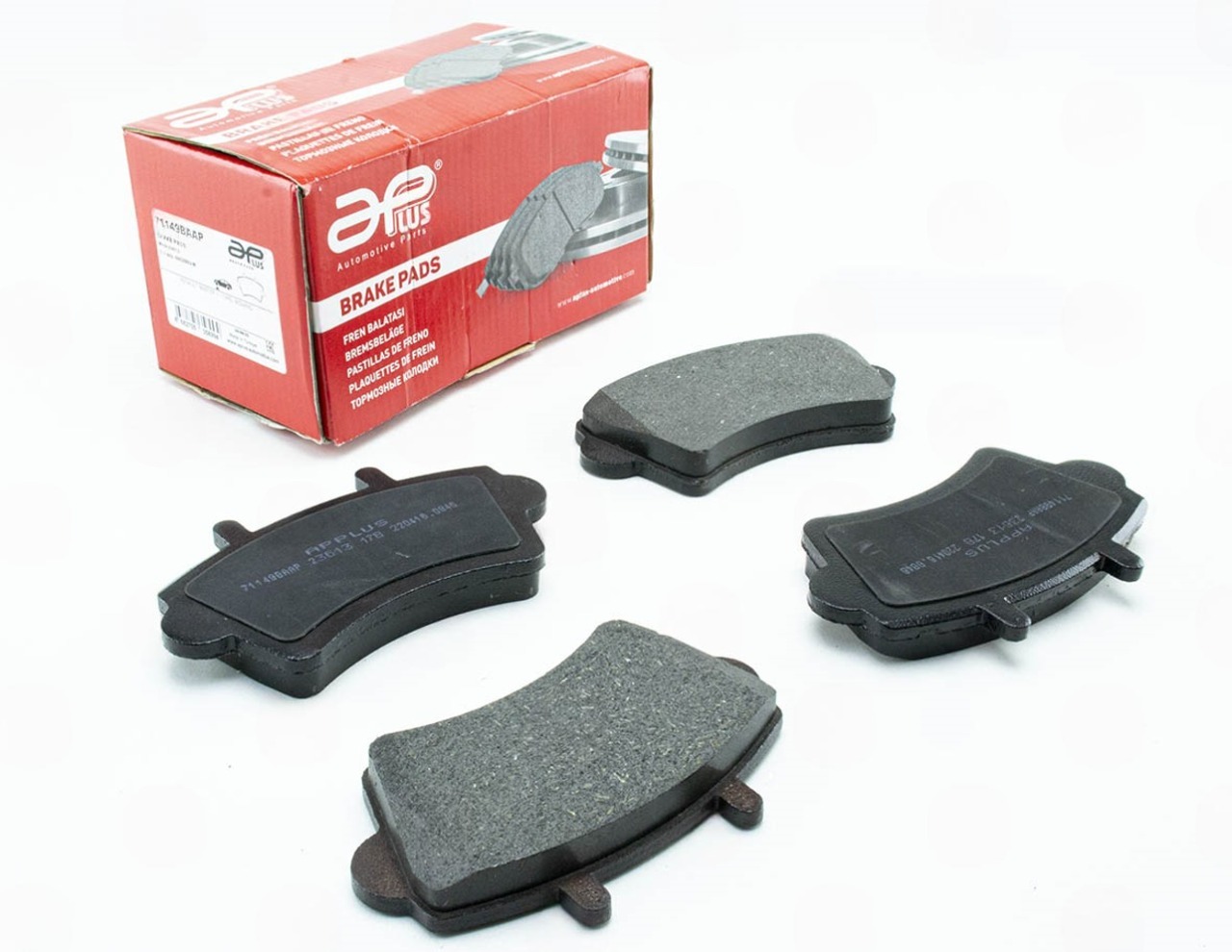 колод.торм. пер. Renault Master (98-10) R16  (APLUS)