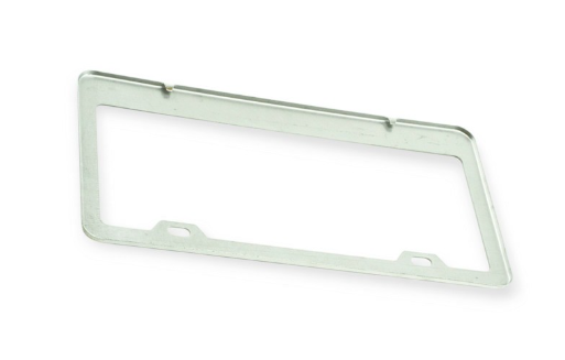 рамка под номер  книжка  "Америка" нержавейка 30,5х15,5 см (2 отверствия) хром 100 605 - зображення 3