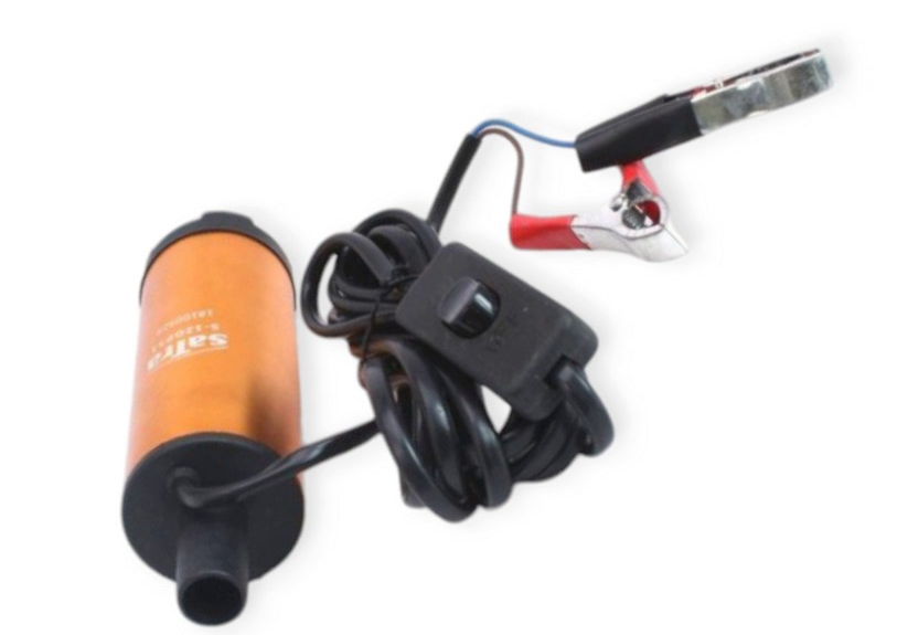 насос для перекачки топлива погружной 12В/25л/d51/штуцер 19мм  Satra  с фильтром S-12DP51 - зображення 2