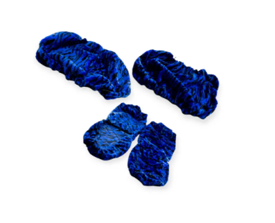 чехлы салона универс. "меховые" тигр синий  №16