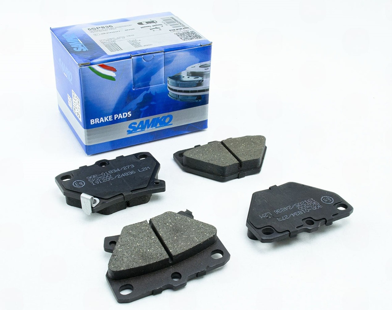 колод.торм. зад. Toyota Corolla (01-08)/Prius (00-09)/Yaris/Celica (99-05)  (LPR-Samko)