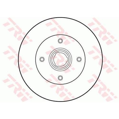 Гальмівний диск DF1529 - зображення 2