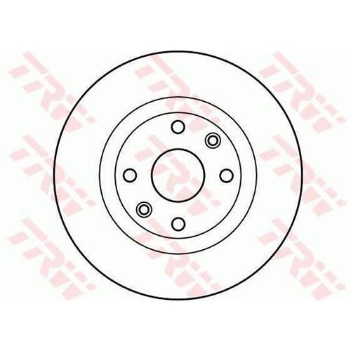 Гальмівний диск DF2586 - зображення 2