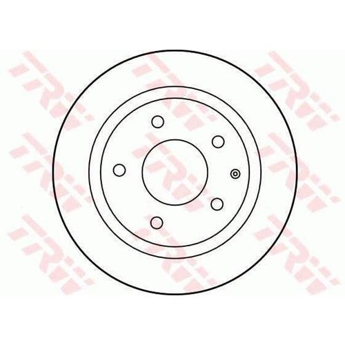 Гальмівний диск DF2705 - зображення 2