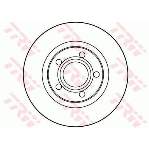 Гальмівний диск DF2806 - зображення 2