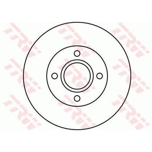 Гальмівний диск DF4036 - зображення 2