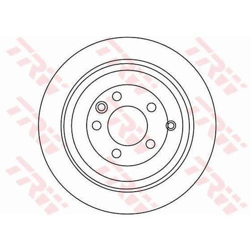 Гальмівний диск DF4342S - зображення 2