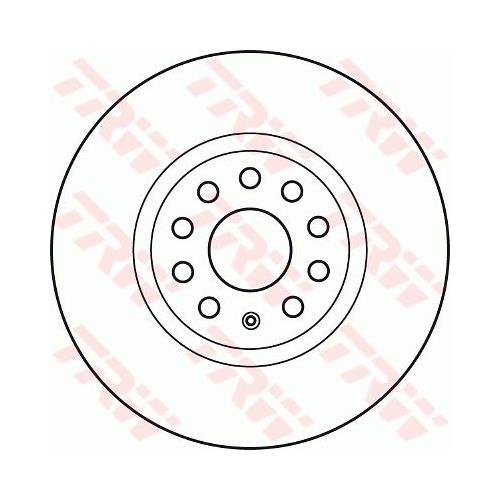 Гальмівний диск DF4464S - зображення 2