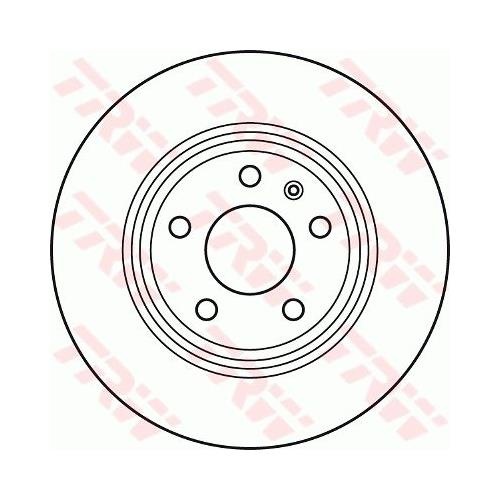 Гальмівний диск DF4848 - зображення 2