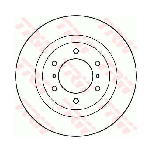 Гальмівний диск DF4943S - зображення 2