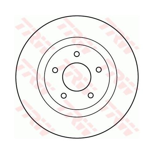 Гальмівний диск DF4964 - зображення 2