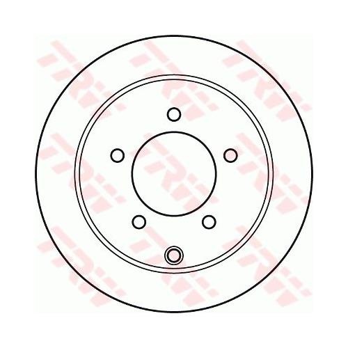 Гальмівний диск DF4973 - зображення 2