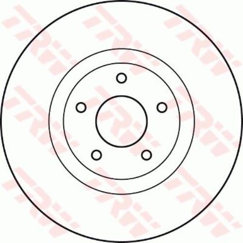 Гальмівний диск DF4989S - зображення 2