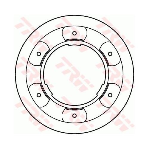 Гальмівний диск DF4993S - зображення 2