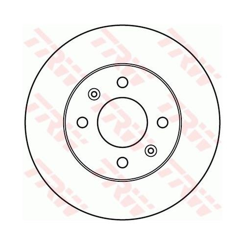 Гальмівний диск DF6040 - зображення 2
