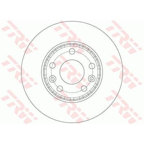 Гальмівний диск DF6072 - зображення 2
