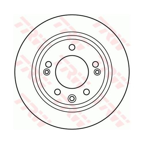 Гальмівний диск DF6123 - зображення 2