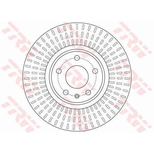 Гальмівний диск DF6148 - зображення 2