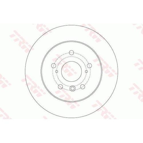 Гальмівний диск DF6176 - зображення 2