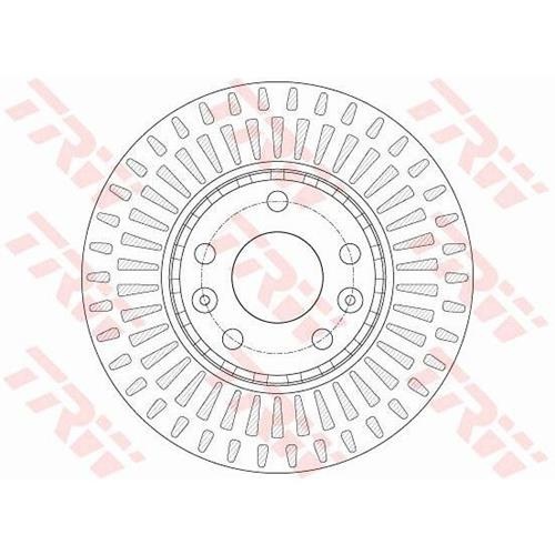 Гальмівний диск DF6184 - зображення 2