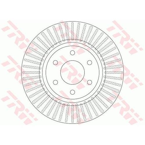 Гальмівний диск DF6416 - зображення 2