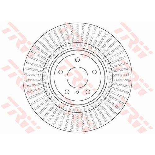 Гальмівний диск DF6498S - зображення 2
