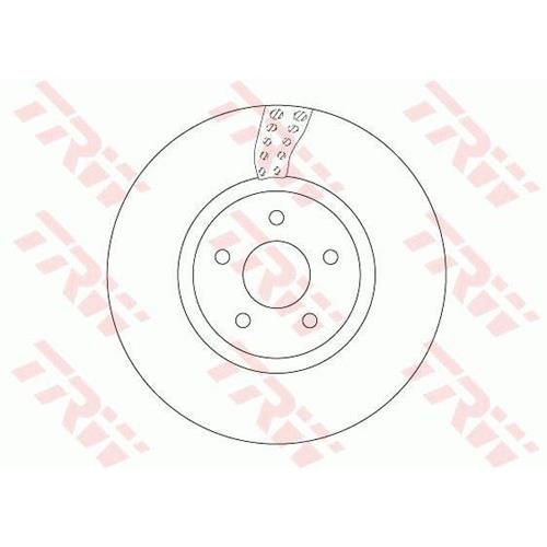 Гальмівний диск DF6662S - зображення 2