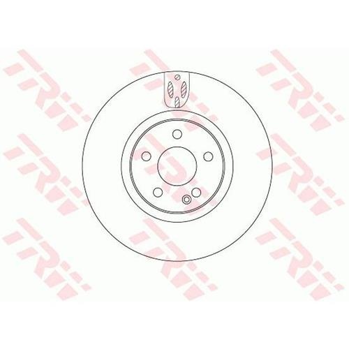 Гальмівний диск DF6744S - зображення 2