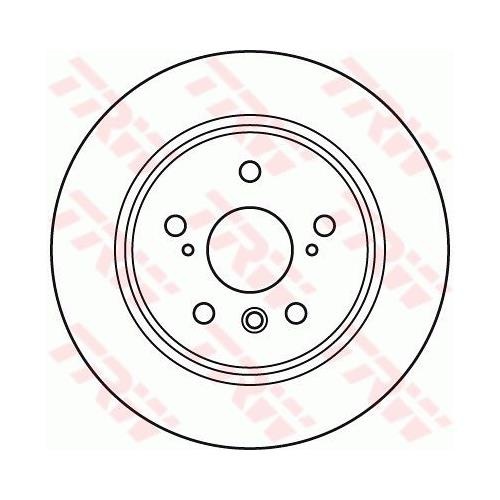 Гальмівний диск DF7209 - зображення 2