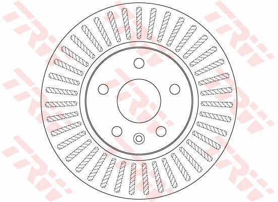Гальмівний диск DF7475 - зображення 3