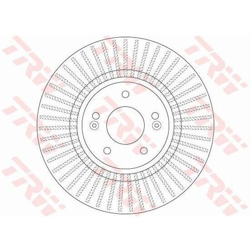 Гальмівний диск DF7973 - зображення 2