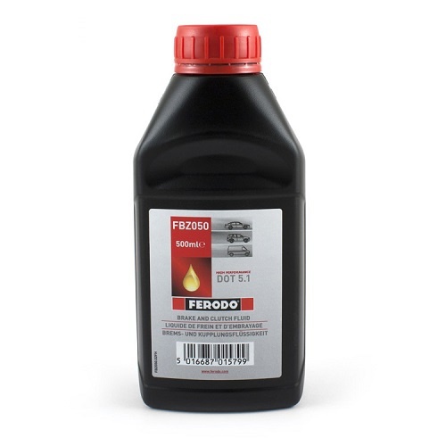 Гальмівна рідина FERODO FLUID 260 DOT 5.1 / 0,5 л. /