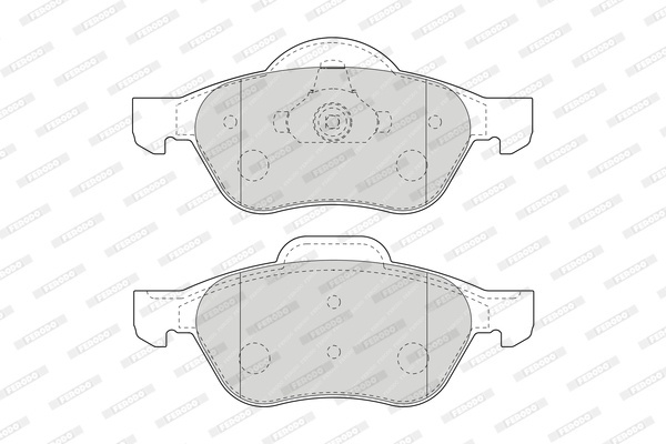 Гальмівні колодки дискові FDB1440 - зображення 2