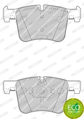 Гальмівні колодки дискові FDB4394 - зображення 3