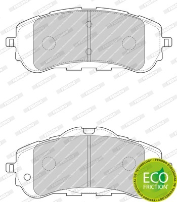 Гальмівні колодки дискові FDB4764 - зображення 3