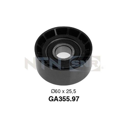 Паразитный/ведущий ролик, поликлиновый ремень.