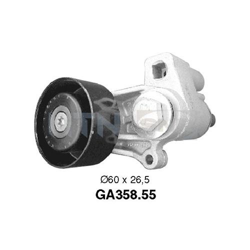 Натяжний ролик, поліклиновий ремінь