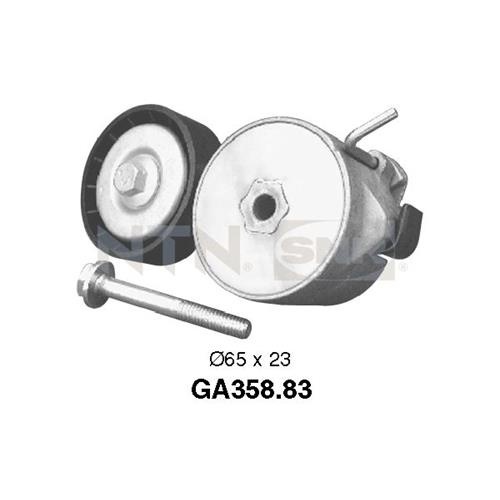 Натяжной ролик, поликлиновый ремень