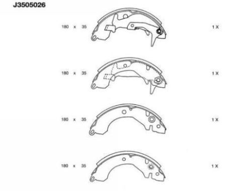 Гальмівні колодки