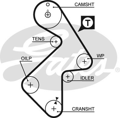 Комплект ременя ГРМ K015202XS - зображення 2