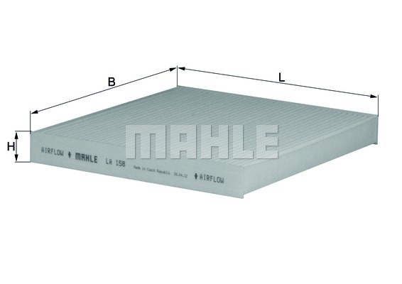 Фільтр, повітря у внутрішній простір