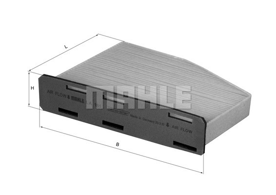 Фільтр, повітря у внутрішній простір