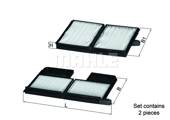 Фільтр, повітря у внутрішній простір