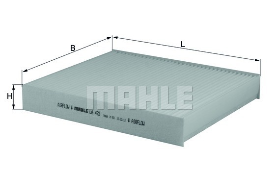 Фільтр, повітря у внутрішній простір