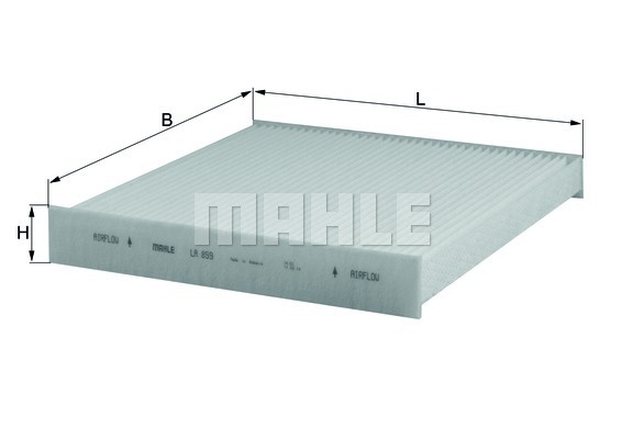 Фільтр, повітря у внутрішній простір