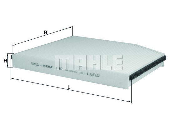 Фільтр, повітря у внутрішній простір